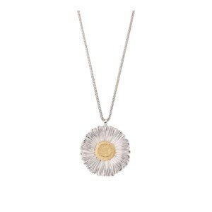 NWOT Buccellati Blossoms Silver and Vermeil Pendant Necklace w/ Dust Bag + Box